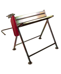 CAVALLETTO TAGLIALEGNA RIBIMEX CON PORTA MOTOSEGA, 80X74X86 CM